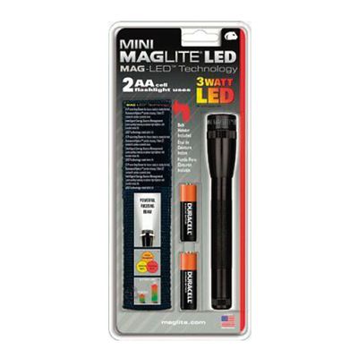 Linterna Mini Maglite Led 2AA 168mm Negro Blister Linterna Mini Maglite Led 2AA 168mm Negro Blister