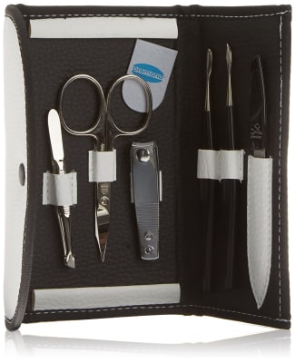 SET MANICURE WHITE AND BLACK 6PSC SET MANICURE WHITE AND BLACK 6PSC