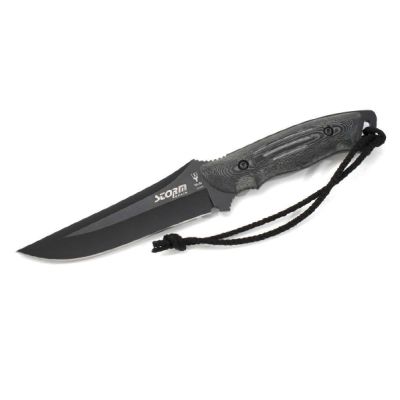 140mm Full tang teflon coating blade, black mi car 140mm Full tang teflon coating blade, black mi car
