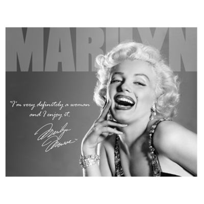 Tin Sign Marilyn Monroe - Definately. Tin Sign Marilyn Monroe - Definately.