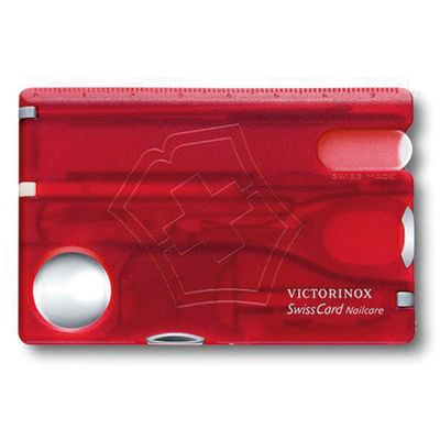 Swiss Card Nailcare 13 Fun Rojo Trans. Swiss Card Nailcare 13 Fun Rojo Trans.
