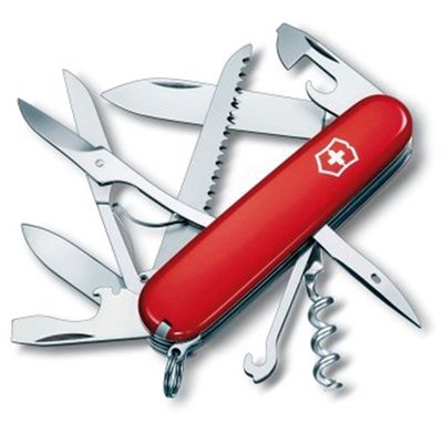 Navaja suiza roja CAZADOR 15 funciones Navaja suiza roja CAZADOR 15 funciones