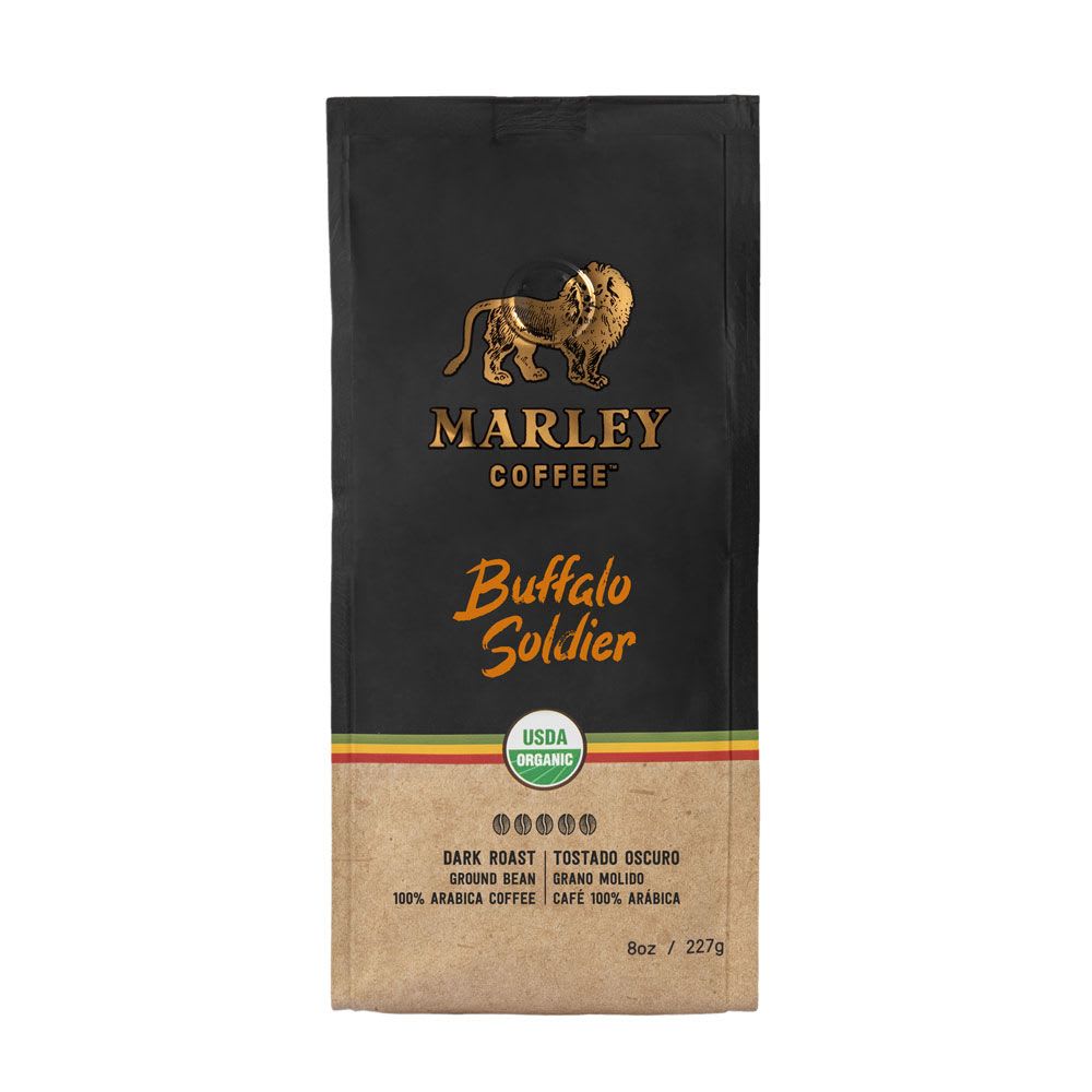 Buffalo Soldier 227gr Café Grano Molido Marley Coffee