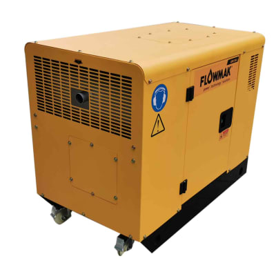 GENERADOR FLOWMAK DIESEL LDG12S 220V 10KW INS ATS