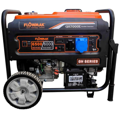 GENERADOR FLOWMAK GASOLI GH7000E 220V 6000W PE