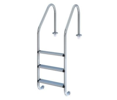 ESCALERA PISCINA NSL315S 3 PELDAÑOS LARGOS ACERO INOX AISI304