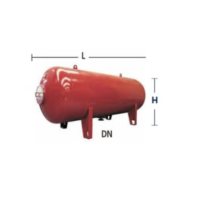 HIDRONEUMATICO HORIZONTAL 220 AMR-H 10BAR 220 LTS.