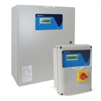 TABLERO ELECTRICO EXPRESS PRO 3-MONO 220V HASTA 3HP 4 BOMBAS