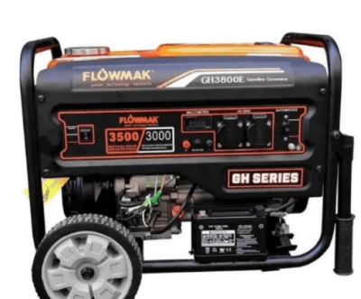 GENERADOR FLOWMAK GASOLINA GH3800E 220V 3300W P/ELÉCTRICA