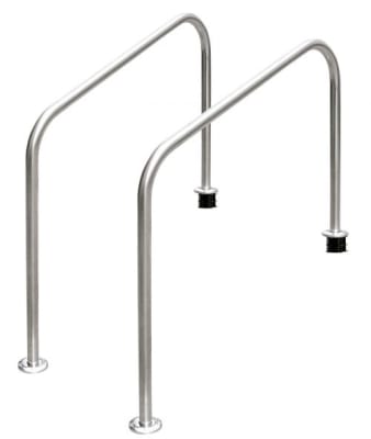 PASAMANO PISCINA LARGO ENTRADA ACERO INOX AISI 304 (1 UNIDAD)