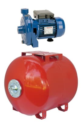 EQUIPOS DE PRESION SM100 1HP 220V MÁS KIT 80 LTS.