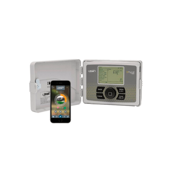 Programador Riego B-HYVE WI FI 12 Estaciones Exterior Orbit2
