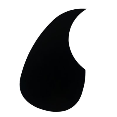 Pickguard Gota para Zurdo Negro 25G Scorpion