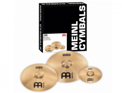 Set de Platillos MCS Medium Crash 16 + 18 con Splash 10 MEINL