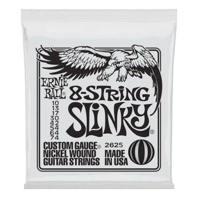 Set de 8 Cuerdas Slinky 2625 ERNIE BALL