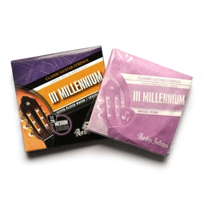Set de Cuerdas Guitarra Clasica Art III Millenium Series 10720 Medina Artigas