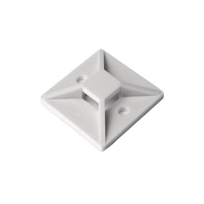 Base para Amarra Plástica Autoadhesiva 19x19 mm. 10 Unidades Base para Amarra Plástica Autoadhesiva 19x19 mm. 10 Unidades