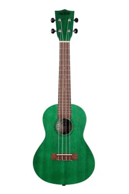 Ukelele Soprano Meranti Green Stained Kala KA-MRT-GRN-S Ukelele Soprano Meranti Green Stained Kala KA-MRT-GRN-S