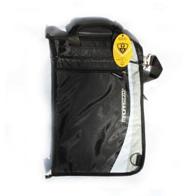 Bolso Baquetero Acolchado 8 MM. Black Grey Madarozzo