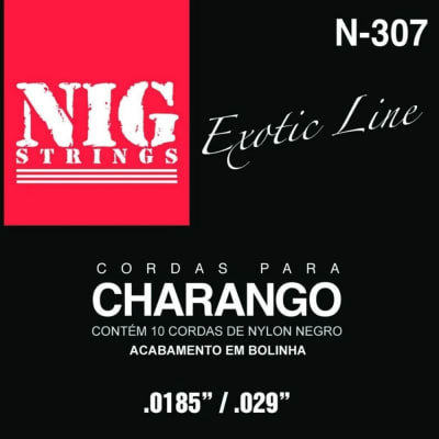 Cuerdas Charango Nylon Black NIG N-307