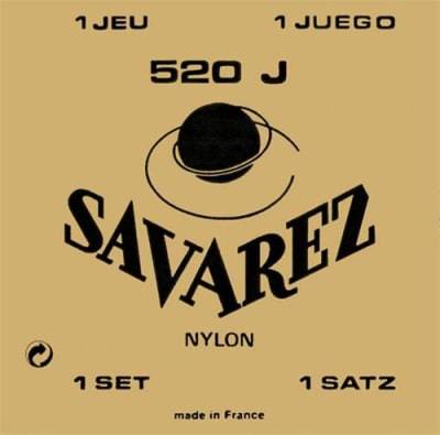 Cuerdas Savarez Guitarra Clásica Super Alta Tensión 520J
