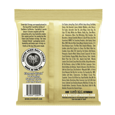 Cuerda Guitarra Acústica Earthwood Light 80/20 2004 Ernie Ball