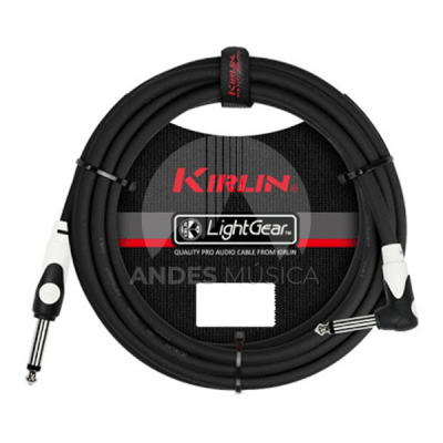 Cable para Instrumento 3 Mts. Negro Kirlin Cable para Instrumento 3 Mts. Negro Kirlin