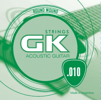 Cuerda Suelta .010 Guitarra Acustica Metal A2031 GK