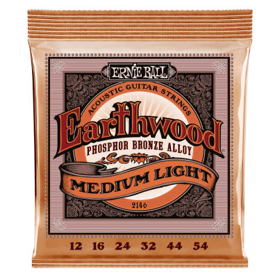 Cuerda Guitarra Acústica Earthwood Medium Light 2146 Phosphor Bronze Ernie Ball