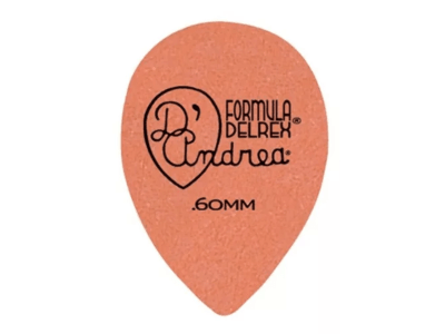 PACK 6 UÑETAS TEARDROP 0.60 MM NARANJA RD358 DANDREA