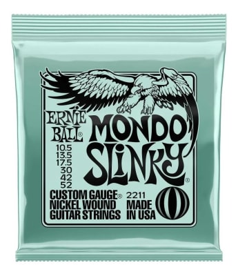 Cuerdas para Guitarra 10.5-52 Mondo Slinky 2211 Ernie Ball
