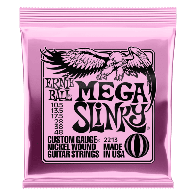 Cuerdas Guitarra Eléctrica 10.5-48 Mega Slinky Ernie Ball