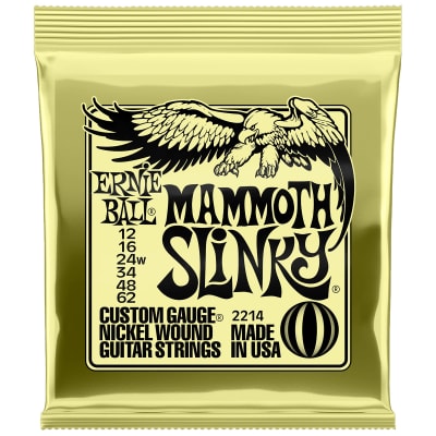 Cuerdas para Guitarra 12-62 Mammoth Slinky 2214 Ernie Ball