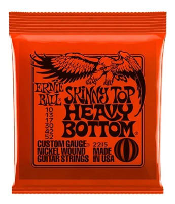Cuerdas Guitarra Electrica Skinny Top Heavy Bottom 010-52 2215 Ernie Ball