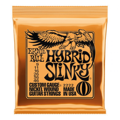 Cuerda para Guitarra Eléctrica Hybrid Slinky 0.9 - 46 Ernie Ball