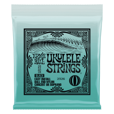 Cuerdas para Ukelele Black Ernie Ball 2326 Cuerdas para Ukelele Black Ernie Ball 2326