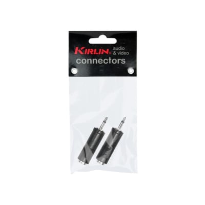 Adaptador Mono Plug - MiniPlug Nickel 2 Unidades Kirlin Adaptador Mono Plug - MiniPlug Nickel 2 Unidades Kirlin