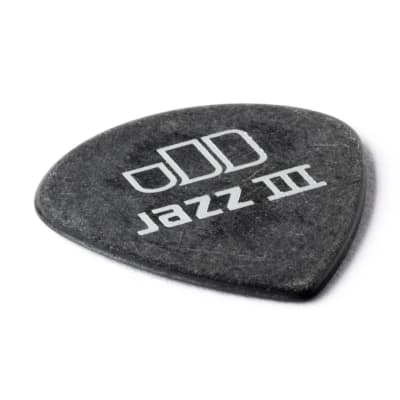Uñetas 482P1.14 mm Tortex PB Jazz III Negro 12 Und. Dunlop