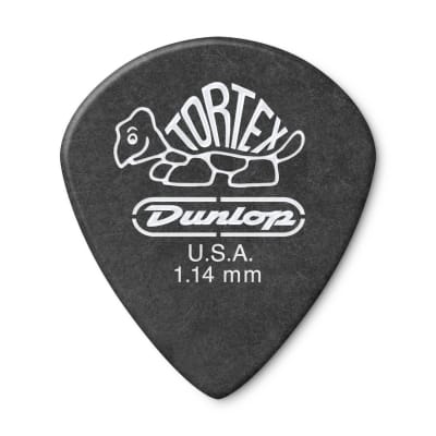 Uñetas 482P1.14 mm Tortex PB Jazz III Negro 12 Und. Dunlop