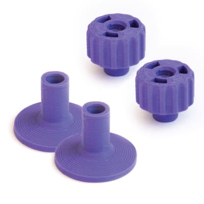 Pack 2 Nuts + 2 Bujes Morado NDS Pack 2 Nuts + 2 Bujes Morado NDS