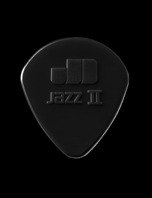 Set de 6 Uñetas 47P2S Jazz II Stiffo Negro Set de 6 Uñetas 47P2S Jazz II Stiffo Negro