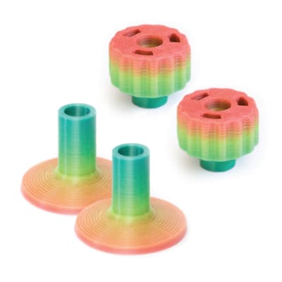 Pack 2 Nuts + 2 Bujes Rainbow NDS