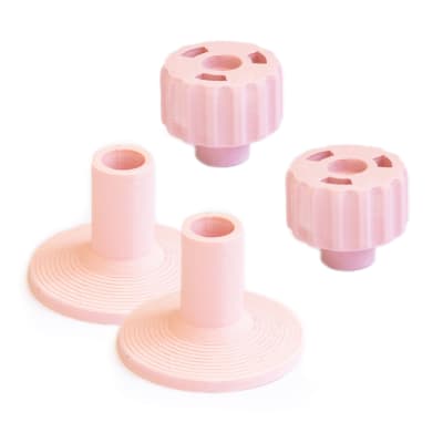 Pack 2 Nuts + 2 Bujes Rosa Palo NDS Pack 2 Nuts + 2 Bujes Rosa Palo NDS