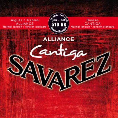 Cuerdas Nylon Guitarra Clásica 510AR Cantiga SAVAREZ Cuerdas Nylon Guitarra Clásica 510AR Cantiga SAVAREZ