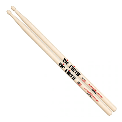 Baquetas Classic Metal Punta Madera Vic Firth