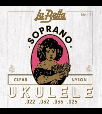 Set de Cuerdas para Ukelele Soprano No. 15 La Bella