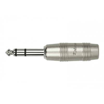 CONECTOR TRS PLUG STEREO 6,3 METALICO 2 UNIDADES