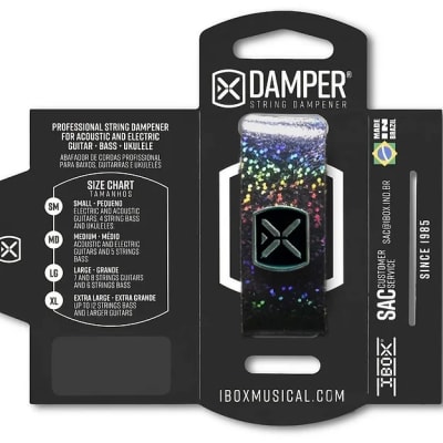 DAMPER HOLOGRAMA AZUL DHMD03 Medium IBOX
