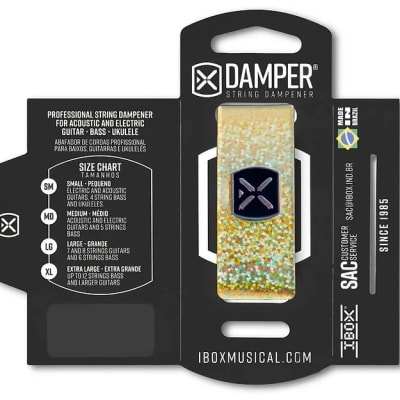 DAMPER HOLOGRAMA DORADO DHMD02 Medium IBOX