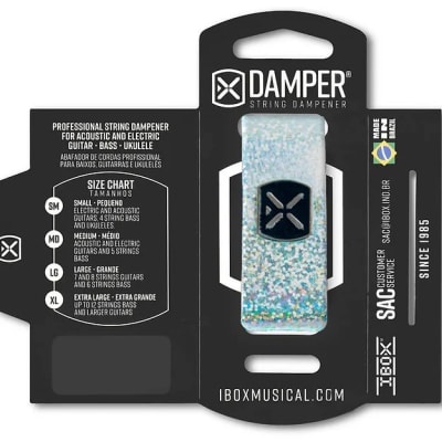 DAMPER HOLOGRAMA PLATEADO DHMD01 Medium IBOX